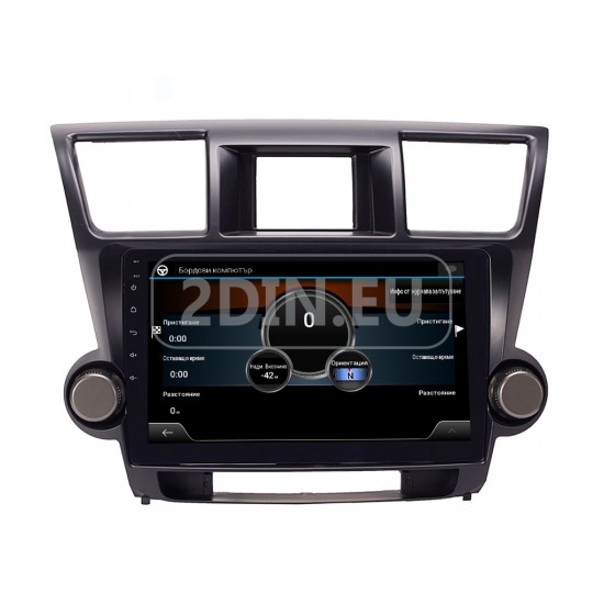 TOYOTA Highlander 2 - 10.1" МУЛТИМЕДИЯ / Навигация android 16